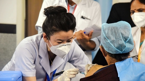 As per the government’s provisional data, 10.44 million doses had been administered by Friday evening. (Representative Image) (ANI Photo) As per the government’s provisional data, 10.44 million doses had been administered by Friday evening. (Representative Image) (ANI Photo)