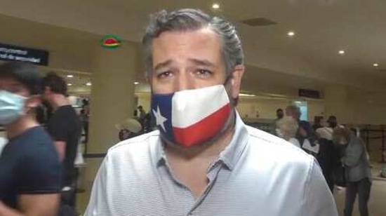 Ted Cruz is under further attack for traveling to Cancun while his constituents suffered through a deadly winter storm (AP Photo/Dan Christian Rojas)(AP)