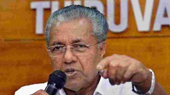 File photo: Kerala chief minister Pinarayi Vijayan.(HT)