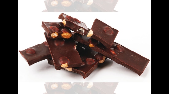 People like nuts in their chocolates because of the crunch People like nuts in their chocolates because of the crunch