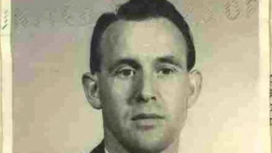 This 1959 image shows Friedrich Karl Berger, a former Nazi concentration camp guard who has been living in the US was deported on February 20, 2021, to Germany.(AFP) This 1959 image shows Friedrich Karl Berger, a former Nazi concentration camp guard who has been living in the US was deported on February 20, 2021, to Germany.(AFP)