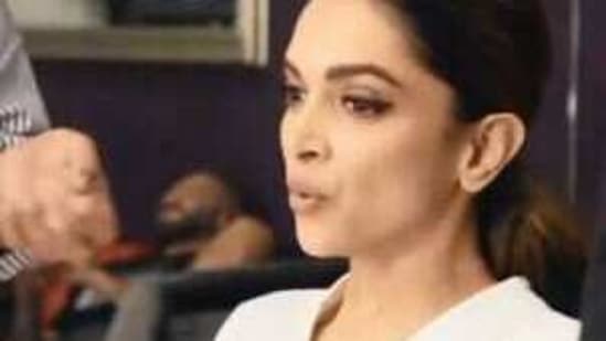 Deepika Padukone in a screengrab from her new video.