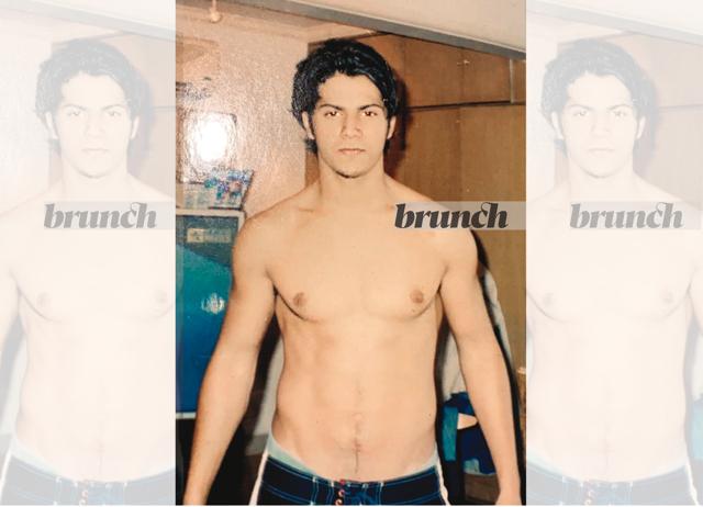 Varun Dhawan’s physique when he was 16 years of age Varun Dhawan’s physique when he was 16 years of age