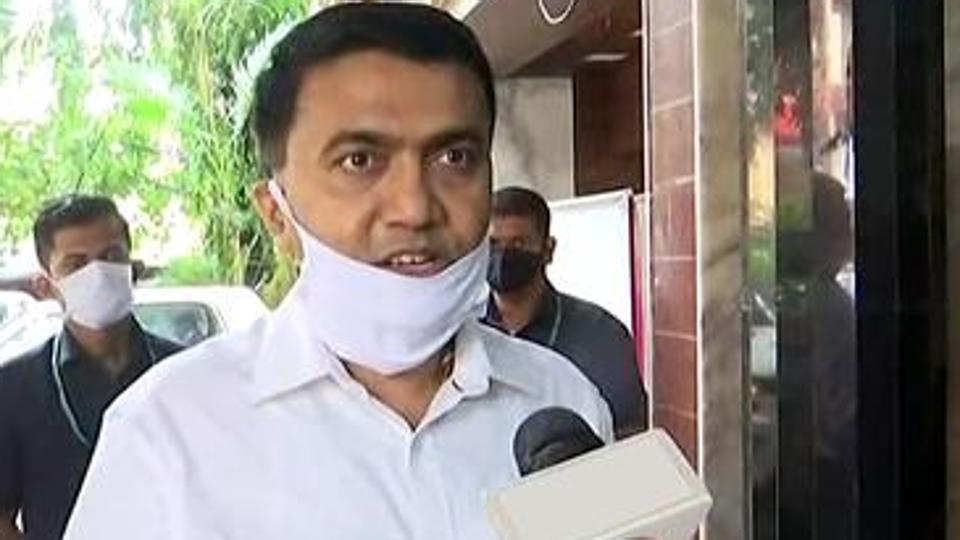 Goa CM Pramod Sawant, (ANI) (HT_PRINT)