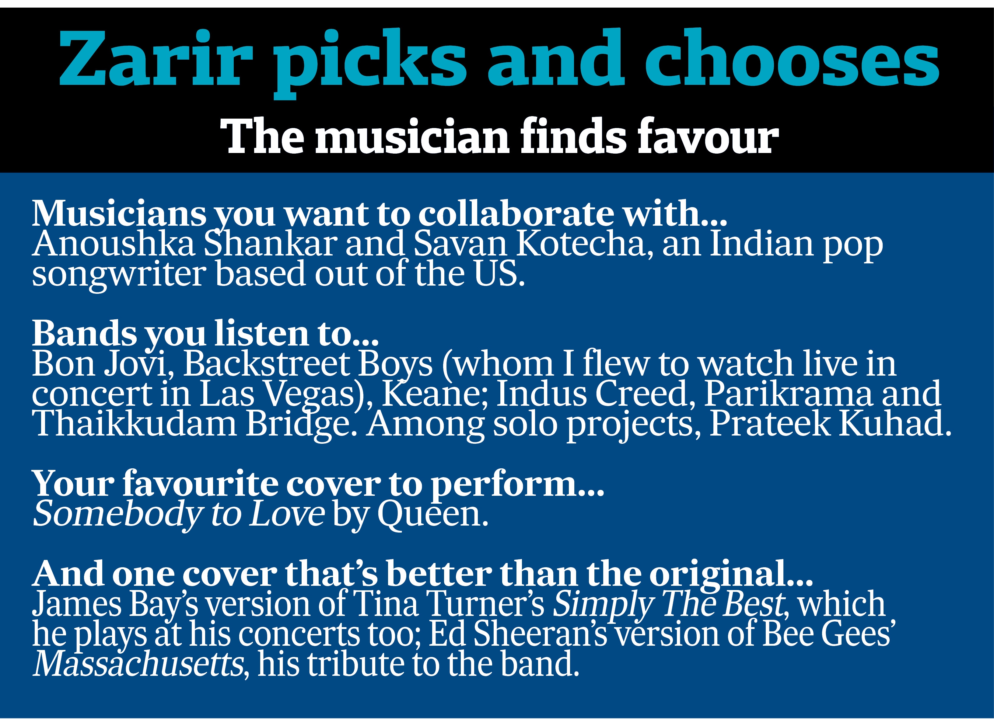 Quick questions with Zarir Warden Quick questions with Zarir Warden