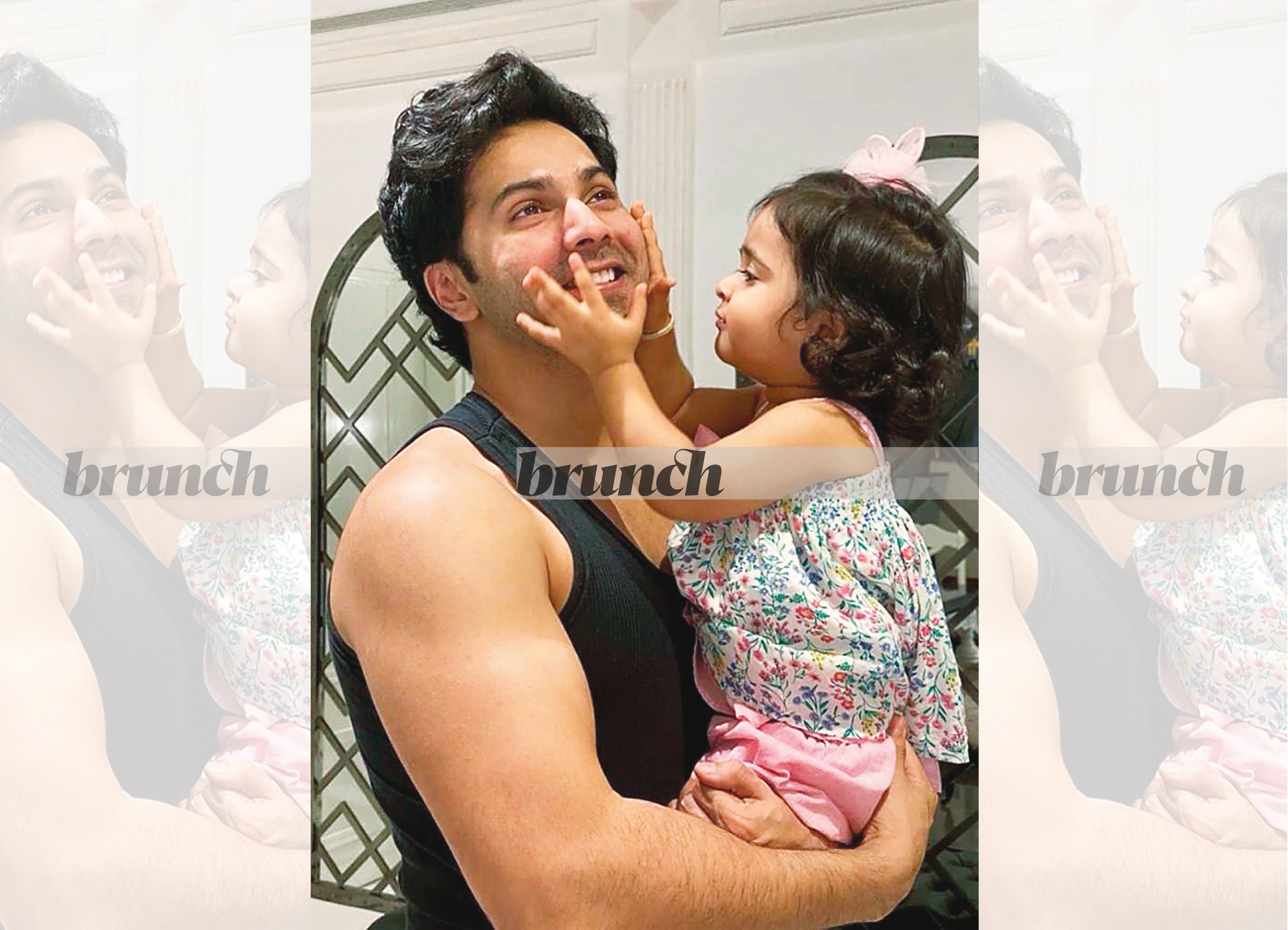 Varun with his niece Niara Varun with his niece Niara