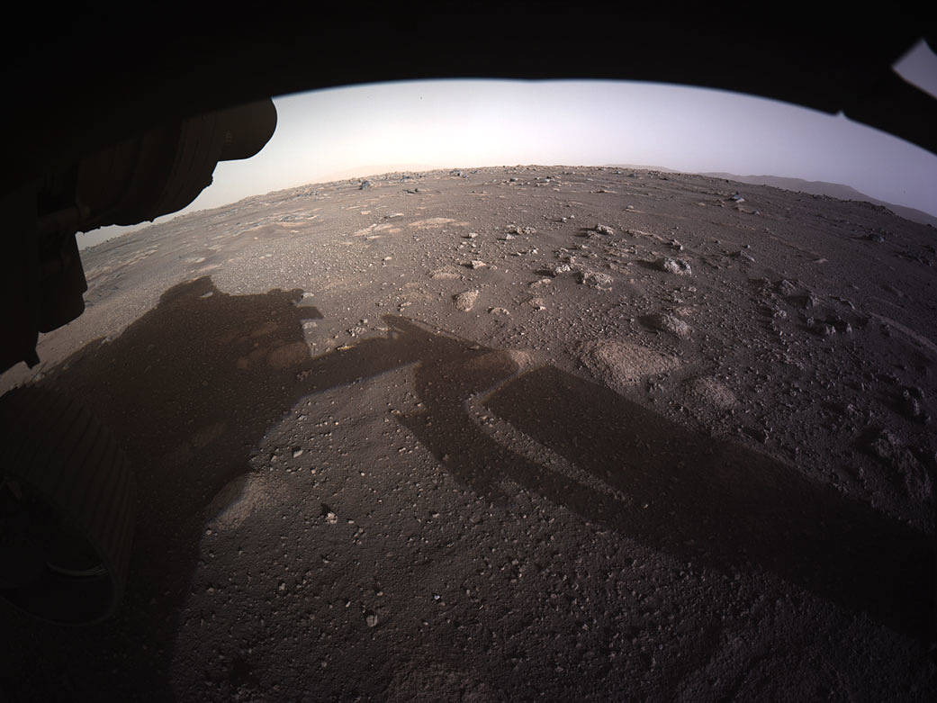 Perseverance’s first full-color look at Mars(NASA/JPL) Perseverance’s first full-color look at Mars(NASA/JPL)