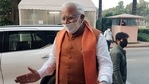 Haryana CM Manohar Lal Khattar comes to meet Union Minister Piyush Goyal at Parliament in New Delhi on Saturday. (ANI Photo) Haryana CM Manohar Lal Khattar comes to meet Union Minister Piyush Goyal at Parliament in New Delhi on Saturday. (ANI Photo)