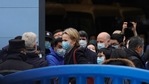 The World Health Organisation team is briefed outside of the Huanan Seafood Market on the third day of their field visit in Wuhan, China.(AP) The World Health Organisation team is briefed outside of the Huanan Seafood Market on the third day of their field visit in Wuhan, China.(AP)