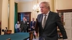 Britain's Prime Minister Boris Johnson arrives for a virtual meeting of G7 leaders in the Cabinet Room at Downing Street in London on February 19, 2021. - (AFP) Britain's Prime Minister Boris Johnson arrives for a virtual meeting of G7 leaders in the Cabinet Room at Downing Street in London on February 19, 2021. - (AFP)
