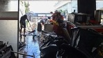 Floodwaters had hit 200 neighbourhoods in the region, and 40 were still under at least one foot of water on Sunday.(AFP Photo) Floodwaters had hit 200 neighbourhoods in the region, and 40 were still under at least one foot of water on Sunday.(AFP Photo)