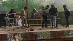 Investigation underway at Nimtita railway station in Murshidabad on Thursday.(ANI Photo) Investigation underway at Nimtita railway station in Murshidabad on Thursday.(ANI Photo)