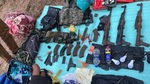 Hideout busted by Police & Army in Anantnag forest after arrest of conspirator of Krishna Dhaba attack. (ANI/Twitter) Hideout busted by Police & Army in Anantnag forest after arrest of conspirator of Krishna Dhaba attack. (ANI/Twitter)