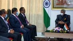 The agreements for the defence line of credit and developing the harbour at Uthuru Thila Falhu naval base were signed on the second and final day of external affairs minister S Jaishankar’s visit to the Maldives.(DrSJaishankar/Twitter) The agreements for the defence line of credit and developing the harbour at Uthuru Thila Falhu naval base were signed on the second and final day of external affairs minister S Jaishankar’s visit to the Maldives.(DrSJaishankar/Twitter)