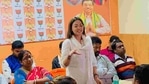 The BJP’s Bengal spokesperson said that Pamela Goswami may have been framed.(pamela.goswami.5/Facebook Photo ) The BJP’s Bengal spokesperson said that Pamela Goswami may have been framed.(pamela.goswami.5/Facebook Photo )