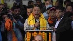 Bimal Gurung, leader of the Gorkha Janmukti Morcha (GJM) addresses supporters during a rally in Siliguri earlier in December.(AFP PHOTO.) Bimal Gurung, leader of the Gorkha Janmukti Morcha (GJM) addresses supporters during a rally in Siliguri earlier in December.(AFP PHOTO.)