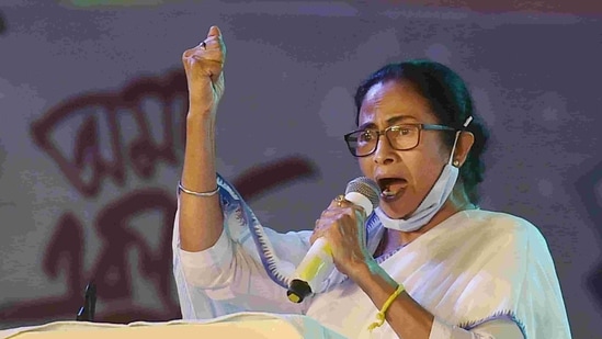 West Bengal Chief Minister Mamata Banerjee.(PTI)