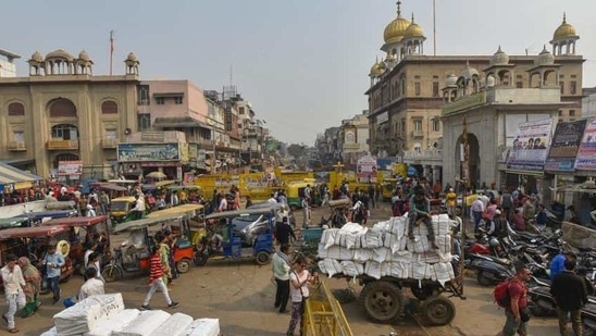 On Saturday, the Public Works Department (PWD) wrote to the Delhi Police asking them to take action against the construction. (Representative Image)(Burhaan Kinu/HT PHOTO)