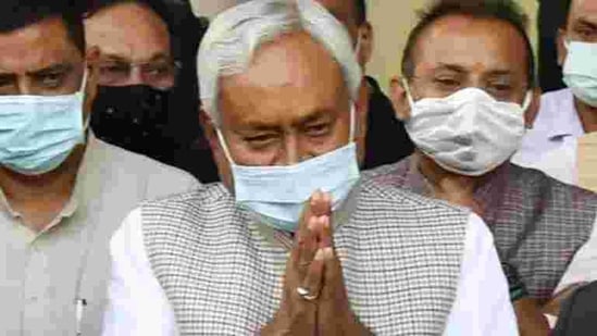 File photo: Bihar CM Nitish Kumar. (Santosh Kumar/ Hindustan Times) File photo: Bihar CM Nitish Kumar. (Santosh Kumar/ Hindustan Times)