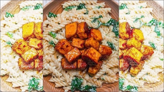 Recipe: Enjoy a cosy Sunday evening with Creamy Coconut Pasta and Crispy Tofu(Instagram/earthofmariaa)