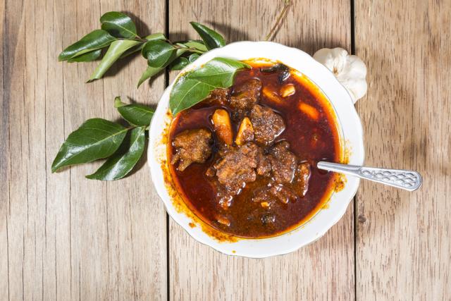 Spicy south Indian chicken pickle in a bowl. (Photo: Shutterstock) Spicy south Indian chicken pickle in a bowl. (Photo: Shutterstock)