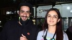 Aly Goni and Jasmin Bhasin were clicked on an outing together.(Varinder Chawla) Aly Goni and Jasmin Bhasin were clicked on an outing together.(Varinder Chawla)