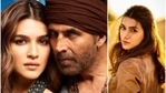Bachchan Pandey stars Kriti Sanon and Akshay Pandey in lead roles. Bachchan Pandey stars Kriti Sanon and Akshay Pandey in lead roles.