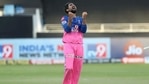 Rahul Tewatia during IPL 2020.(IPL) Rahul Tewatia during IPL 2020.(IPL)