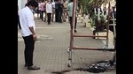 The spot where the incident took place. (HT) The spot where the incident took place. (HT)