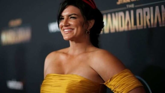 Cast member Gina Carano poses at the premiere for the television series "The Mandalorian" in Los Angeles, California, U.S., November 13, 2019. REUTERS/Mario Anzuoni(REUTERS)