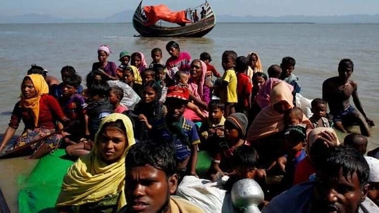 Hundreds of thousands of Rohingya fled a deadly crackdown by Myanmar's security forces in 2017 and poured into neighbouring Bangladesh REUTERS/Navesh Chitrakar/File Photo (REUTERS)