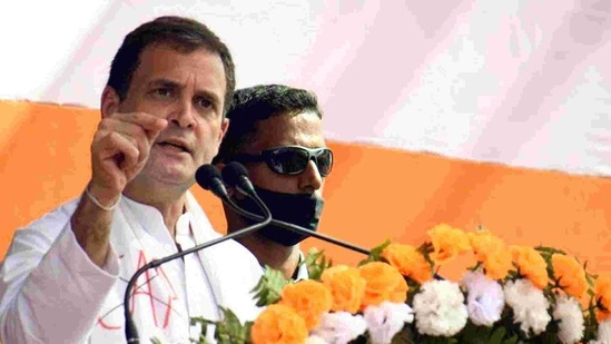 Congress leader Rahul Gandhi. (ANI) Congress leader Rahul Gandhi. (ANI)