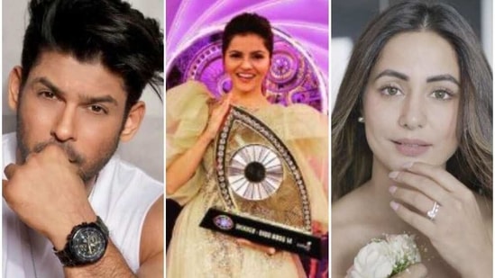 A host of stars wished Rubina Dilaik as she lifted the Bigg Boss 14 trophy.