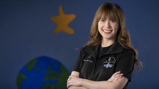 Hayley Arceneaux wants to show her young patients and other cancer survivors that “the sky is not even the limit anymore.” (AP on Twitter) Hayley Arceneaux wants to show her young patients and other cancer survivors that “the sky is not even the limit anymore.” (AP on Twitter)