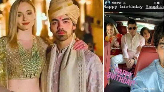 Sophie Turner got birthday wishes from her husband Joe Jonas as well.