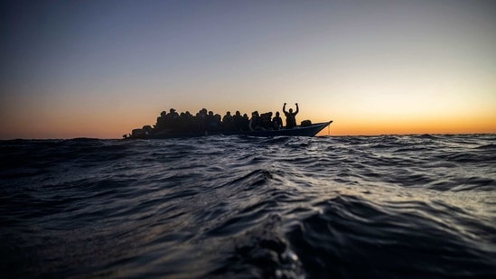The Civil Guard says that it found 11,700 people last year inside the Melilla port’s security perimeter. (AP Photo/Bruno Thevenin)(AP) The Civil Guard says that it found 11,700 people last year inside the Melilla port’s security perimeter. (AP Photo/Bruno Thevenin)(AP)