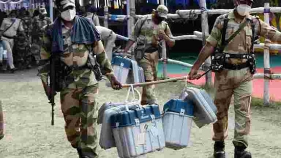 The ECI said this in the wake of some reports that CPFs have been sent specifically to West Bengal.(PTI file photo) The ECI said this in the wake of some reports that CPFs have been sent specifically to West Bengal.(PTI file photo)