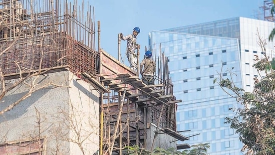 In view of the lockdown, MahaRera had first extended validity of real estate projects by 3 months on April 2, and then extended it by another 3 months on May 18.(HT FILE) In view of the lockdown, MahaRera had first extended validity of real estate projects by 3 months on April 2, and then extended it by another 3 months on May 18.(HT FILE)
