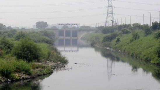 River activists have warned that the project could push Delhi to water scarcity, depletion of groundwater levels and major flooding and loss in case of a disaster.(Sunil Ghosh/Hindustan Times)