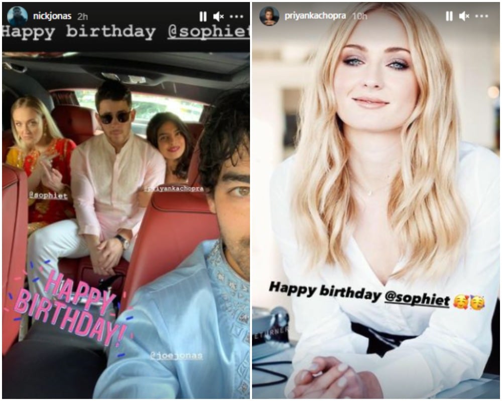 Photo: Priyanka Chopra wishes Joe Jonas and Sophie Turner for