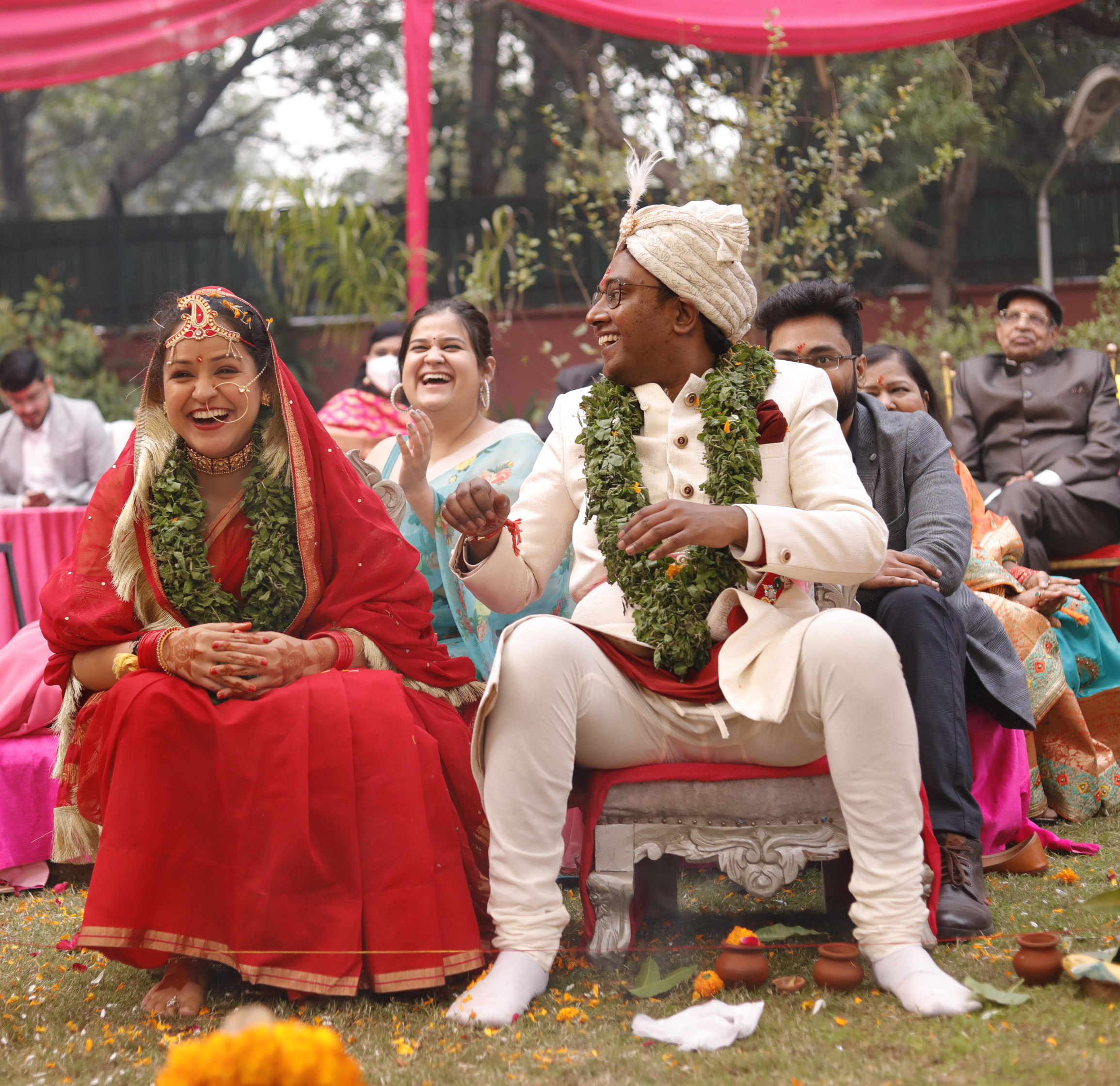 Madhuri and Aditya used tulsi varmala, which later became dry powder for their tea. Madhuri and Aditya used tulsi varmala, which later became dry powder for their tea.