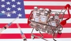 A small shopping basket filled with vials labeled A small shopping basket filled with vials labeled
