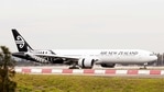 An Air New Zealand Boeing 777-300ER plane taxis after landing at Kingsford Smith International Airport in Sydney. (REUTERS) An Air New Zealand Boeing 777-300ER plane taxis after landing at Kingsford Smith International Airport in Sydney. (REUTERS)