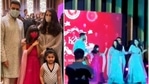 Abhishek Bachchan, Aishwarya Rai and their daughter Aaradhya danced on his hit song, Desi Girl. Abhishek Bachchan, Aishwarya Rai and their daughter Aaradhya danced on his hit song, Desi Girl.