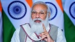 PM Modi in his address also asked students to practice three mantras. He said that students should follow the goals set by them in their lives by following the mantras of self-confidence, self-awareness and selflessness.(PTI Copy) PM Modi in his address also asked students to practice three mantras. He said that students should follow the goals set by them in their lives by following the mantras of self-confidence, self-awareness and selflessness.(PTI Copy)