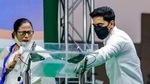 On Saturday, TMC MP Abhishek Banerjee in a counter challenge to Suvendu Adhikari said that the former minister would lose by 50,000 votes if he contests from any seat of Midnapore district. (AP PHOTO). On Saturday, TMC MP Abhishek Banerjee in a counter challenge to Suvendu Adhikari said that the former minister would lose by 50,000 votes if he contests from any seat of Midnapore district. (AP PHOTO).