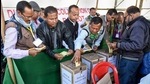 People casting their votes through postal ballot at an election. (Representational image/PTI) People casting their votes through postal ballot at an election. (Representational image/PTI)