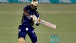 Quetta Gladiators' Chris Gayle plays a shot during a Pakistan Super League T20 cricket match between Lahore Qalandars and Quetta Gladiators at the National Stadium, in Karachi, Pakistan, Monday, Feb. 22, 2021. (AP Photo/Fareed Khan)(AP) Quetta Gladiators' Chris Gayle plays a shot during a Pakistan Super League T20 cricket match between Lahore Qalandars and Quetta Gladiators at the National Stadium, in Karachi, Pakistan, Monday, Feb. 22, 2021. (AP Photo/Fareed Khan)(AP)