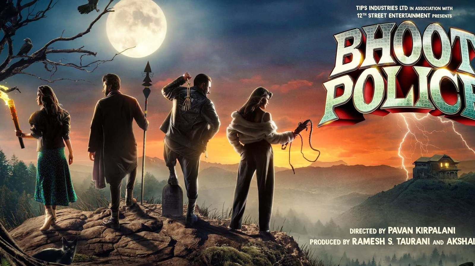 Bhoot Police poster: Saif Ali Khan, Arjun Kapoor, Yami Gautam, Jacqueline  Fernandez gear up to hunt down ghosts | Hindustan Times