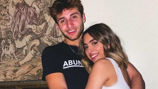 Aaliyah Kashyap with her boyfriend, Shane Gregoire.